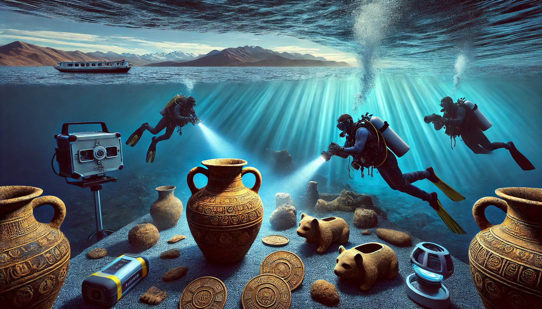 Descubrimiento de una civilización sumergida en el Lago Titicaca revela ritos ancestrales