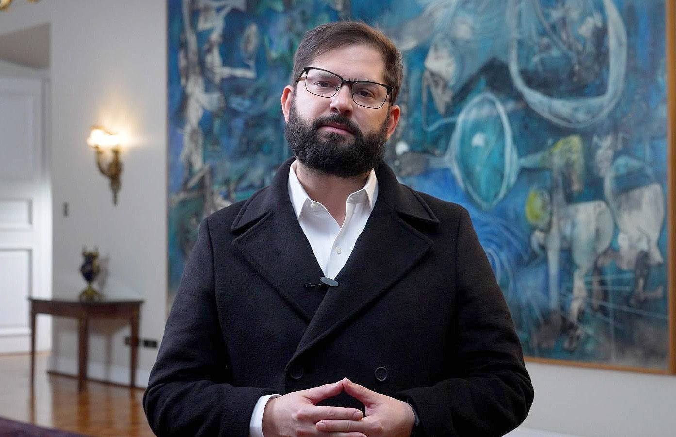 Saludo Institucional al Presidente de la República de Chile Señor Gabriel Boric Font